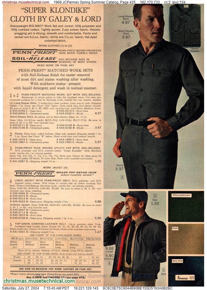 1969 JCPenney Spring Summer Catalog, Page 425
