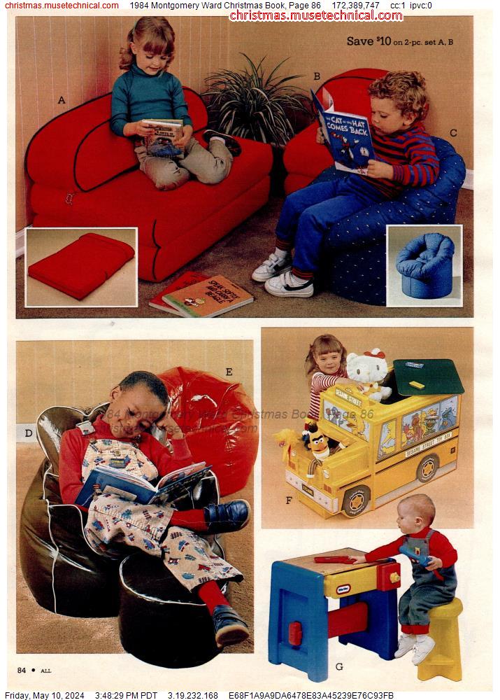 1984 Montgomery Ward Christmas Book, Page 86