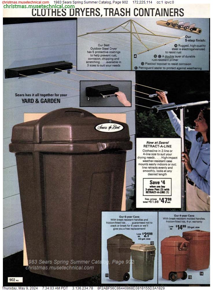 1983 Sears Spring Summer Catalog, Page 902
