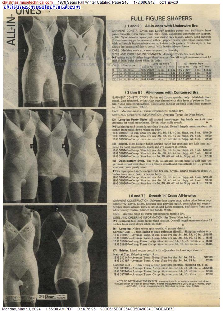 1979 Sears Fall Winter Catalog, Page 246