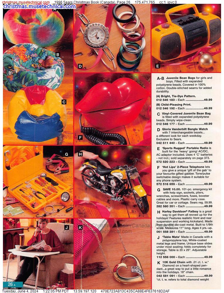 1996 Sears Christmas Book (Canada), Page 26