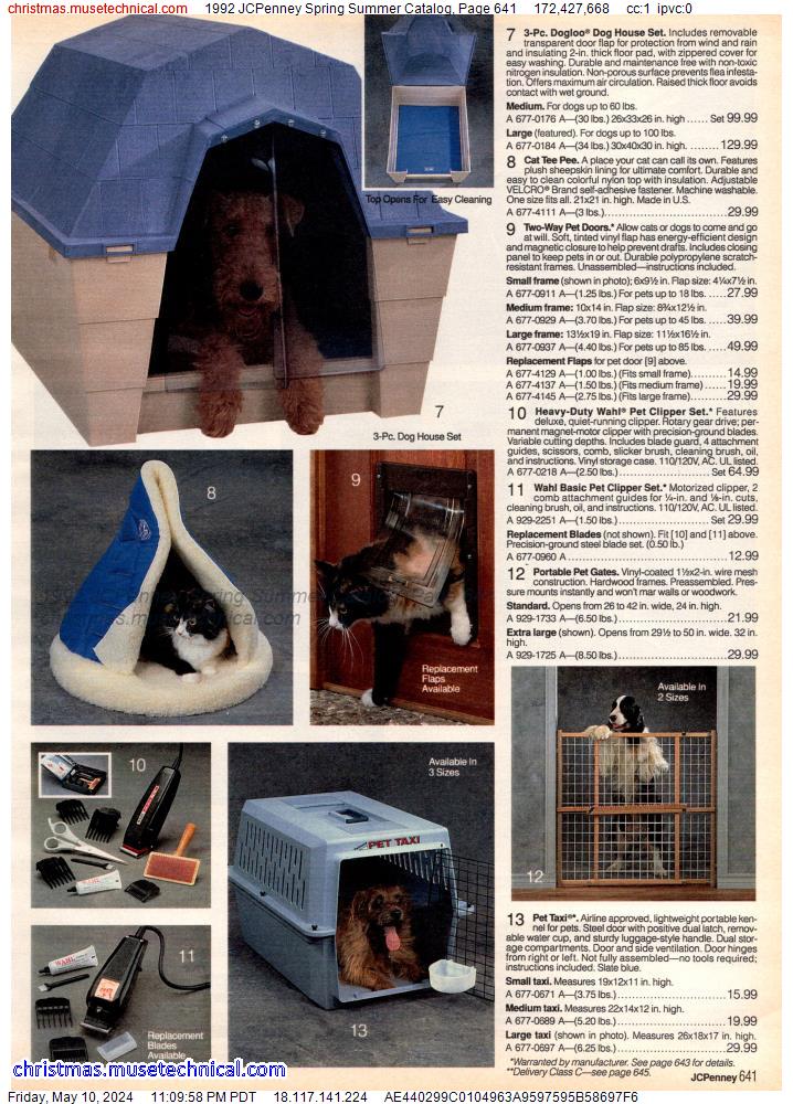 1992 JCPenney Spring Summer Catalog, Page 641