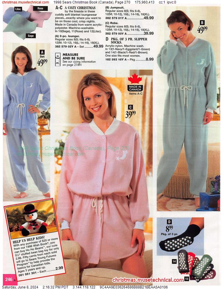 1998 Sears Christmas Book (Canada), Page 270