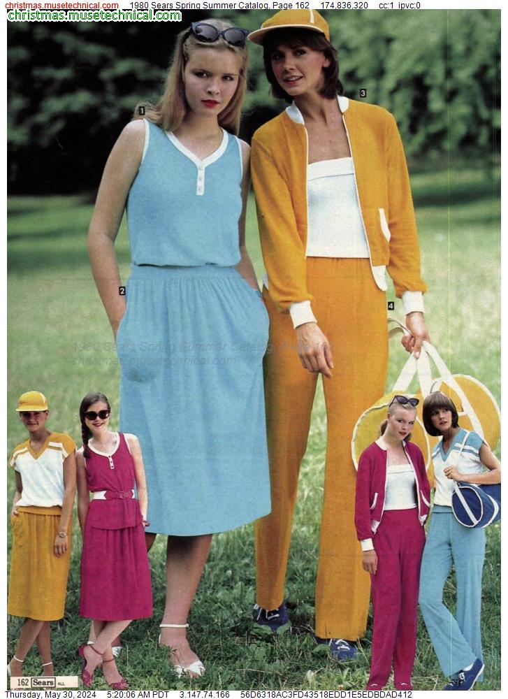 1980 Sears Spring Summer Catalog, Page 162