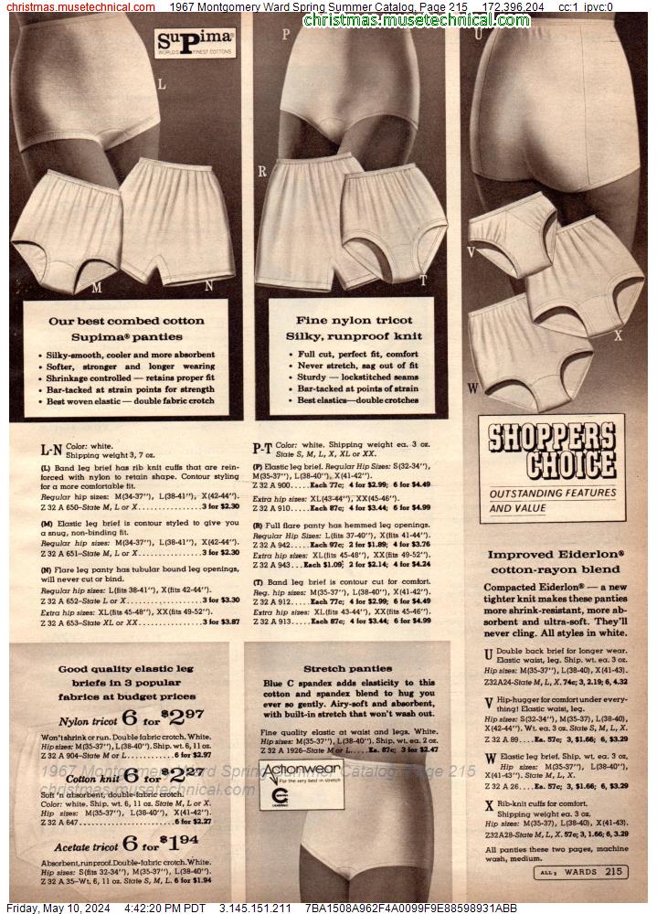 1967 Montgomery Ward Spring Summer Catalog, Page 215
