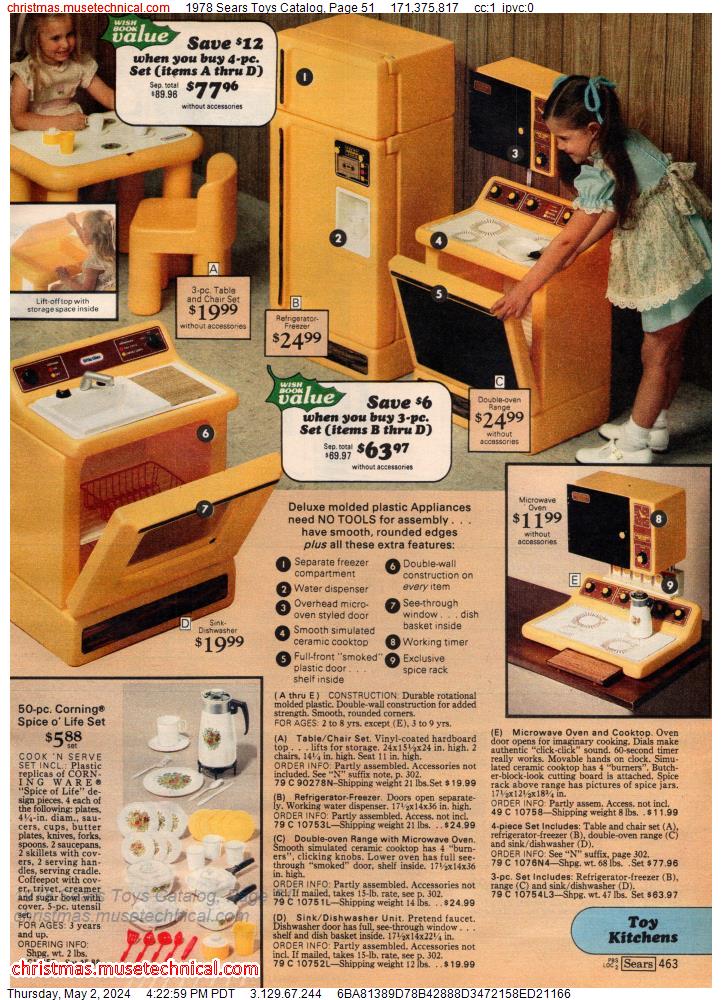 1978 Sears Toys Catalog, Page 51