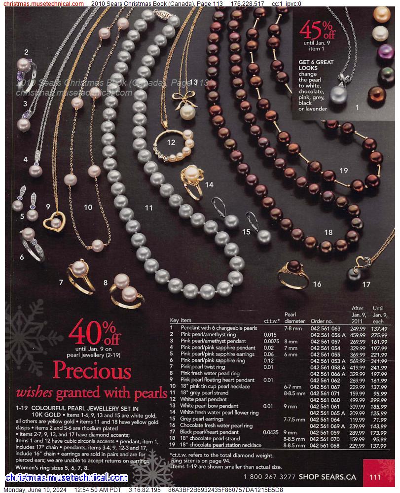 2010 Sears Christmas Book (Canada), Page 113