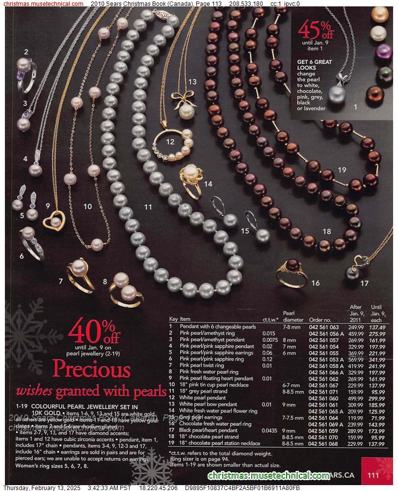 2010 Sears Christmas Book (Canada), Page 113