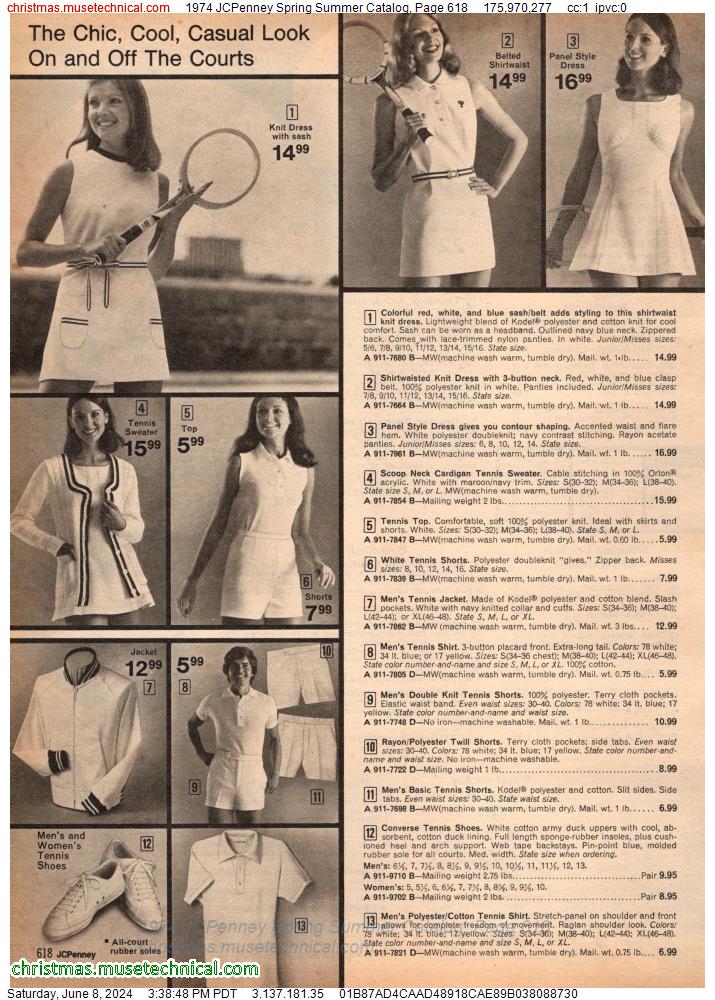 1974 JCPenney Spring Summer Catalog, Page 618
