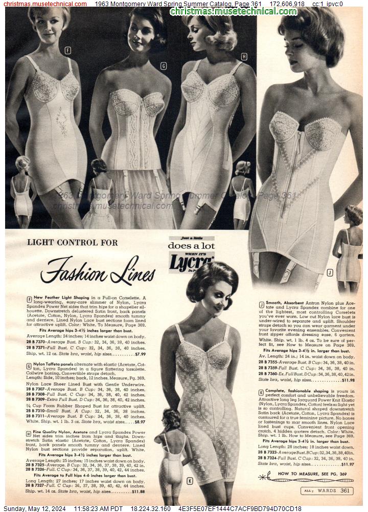 1963 Montgomery Ward Spring Summer Catalog, Page 361
