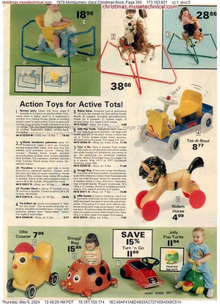 1978 Montgomery Ward Christmas Book, Page 395