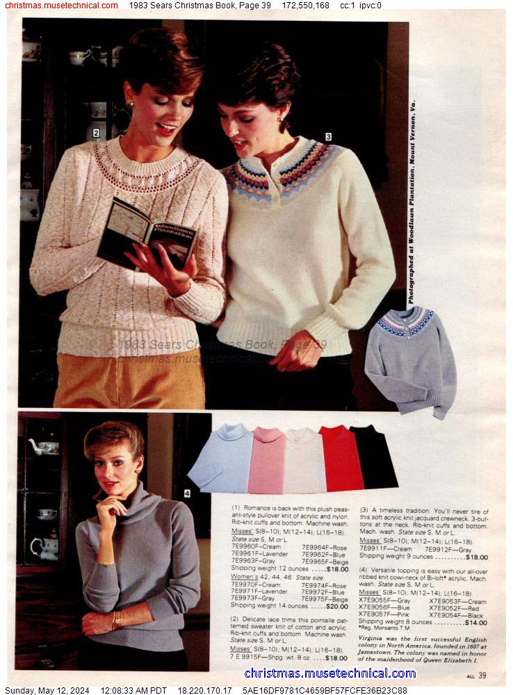 1983 Sears Christmas Book, Page 39