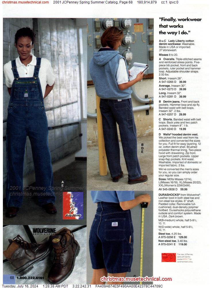 2001 JCPenney Spring Summer Catalog, Page 68