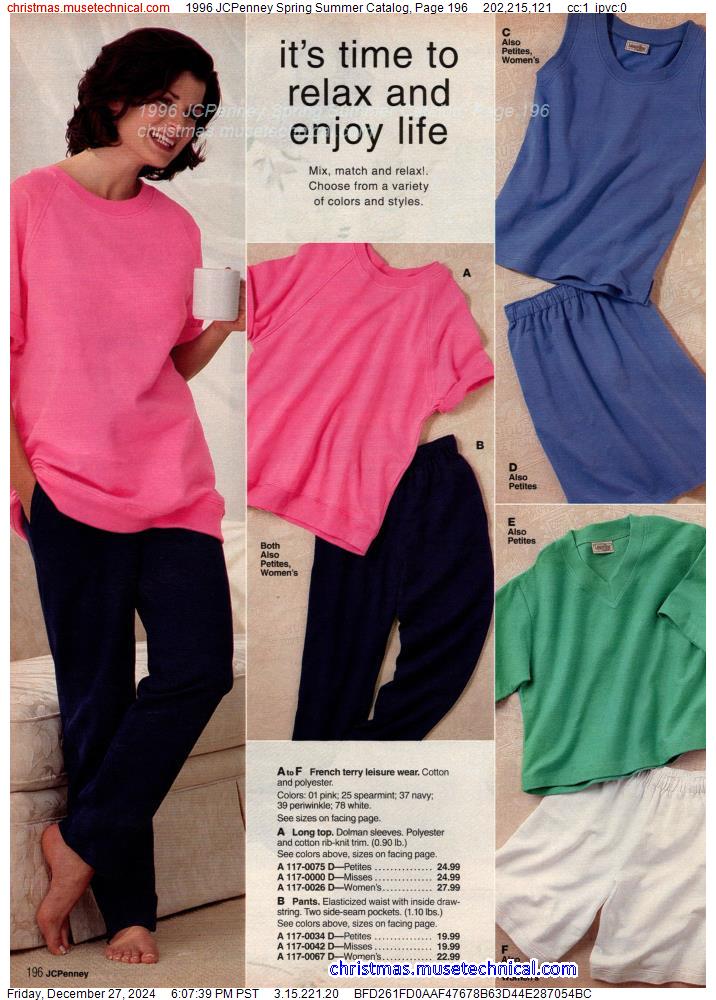 1996 JCPenney Spring Summer Catalog, Page 196