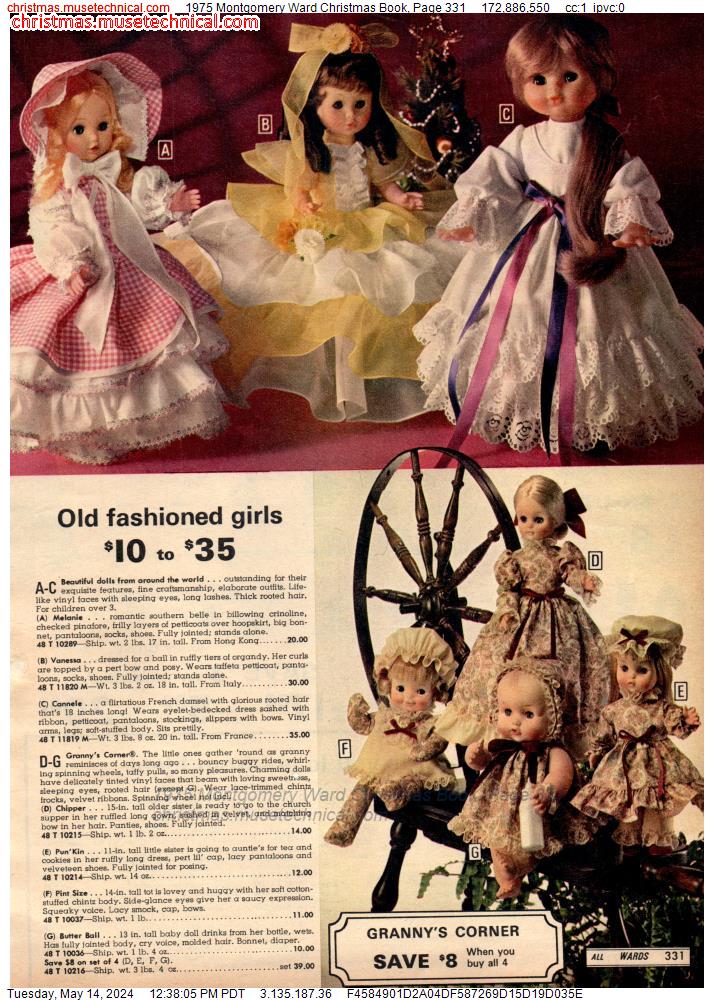 1975 Montgomery Ward Christmas Book, Page 331