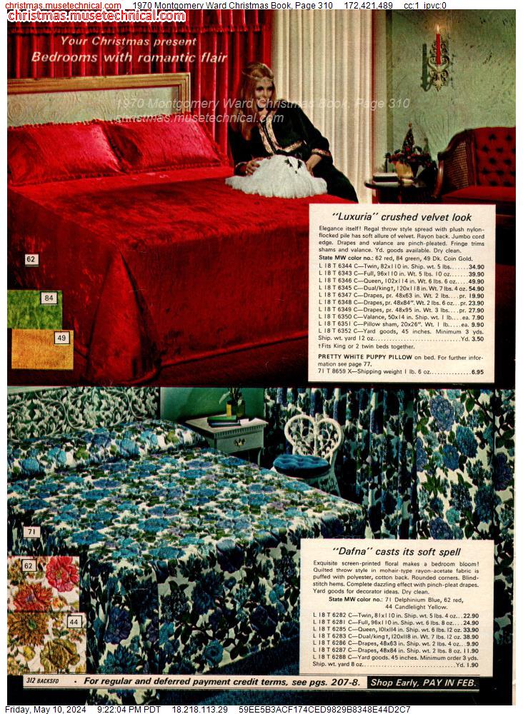 1970 Montgomery Ward Christmas Book, Page 310