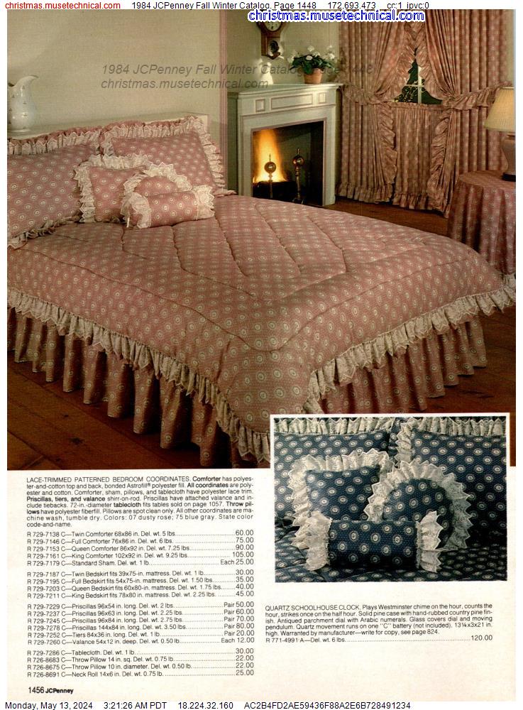 1984 JCPenney Fall Winter Catalog, Page 1448