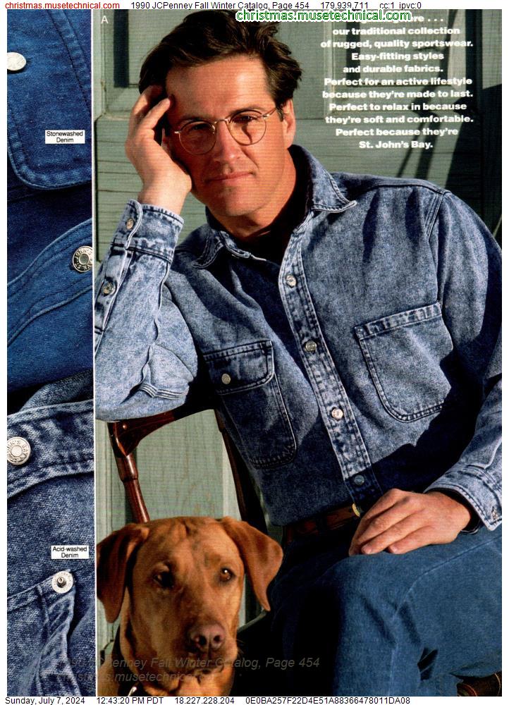 1990 JCPenney Fall Winter Catalog, Page 454