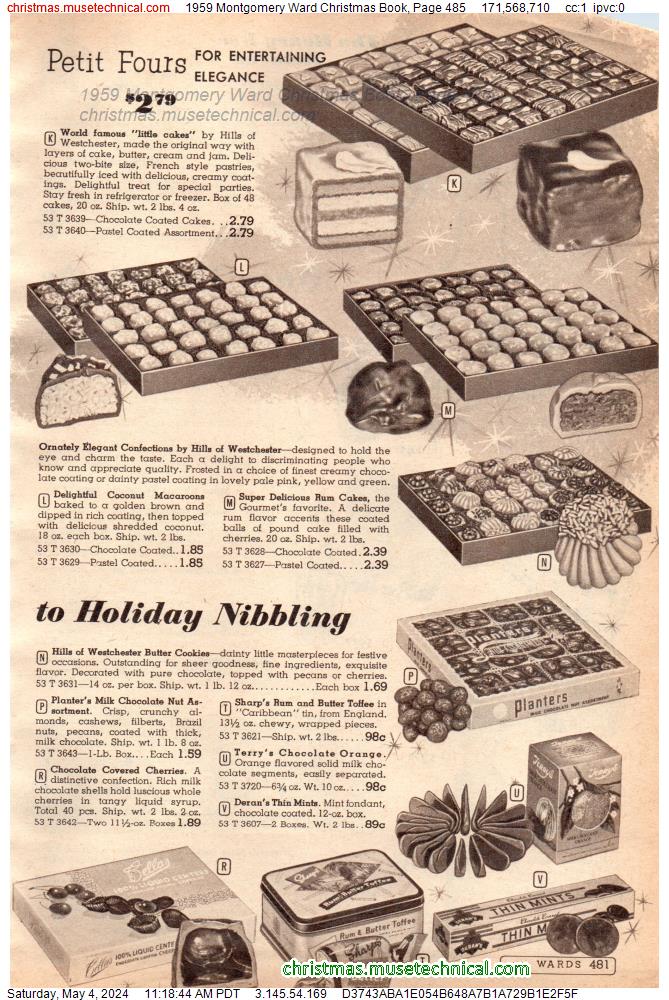 1959 Montgomery Ward Christmas Book, Page 485