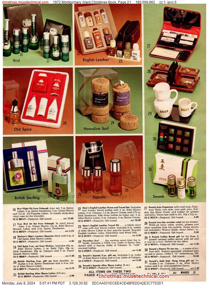 1972 Montgomery Ward Christmas Book, Page 21