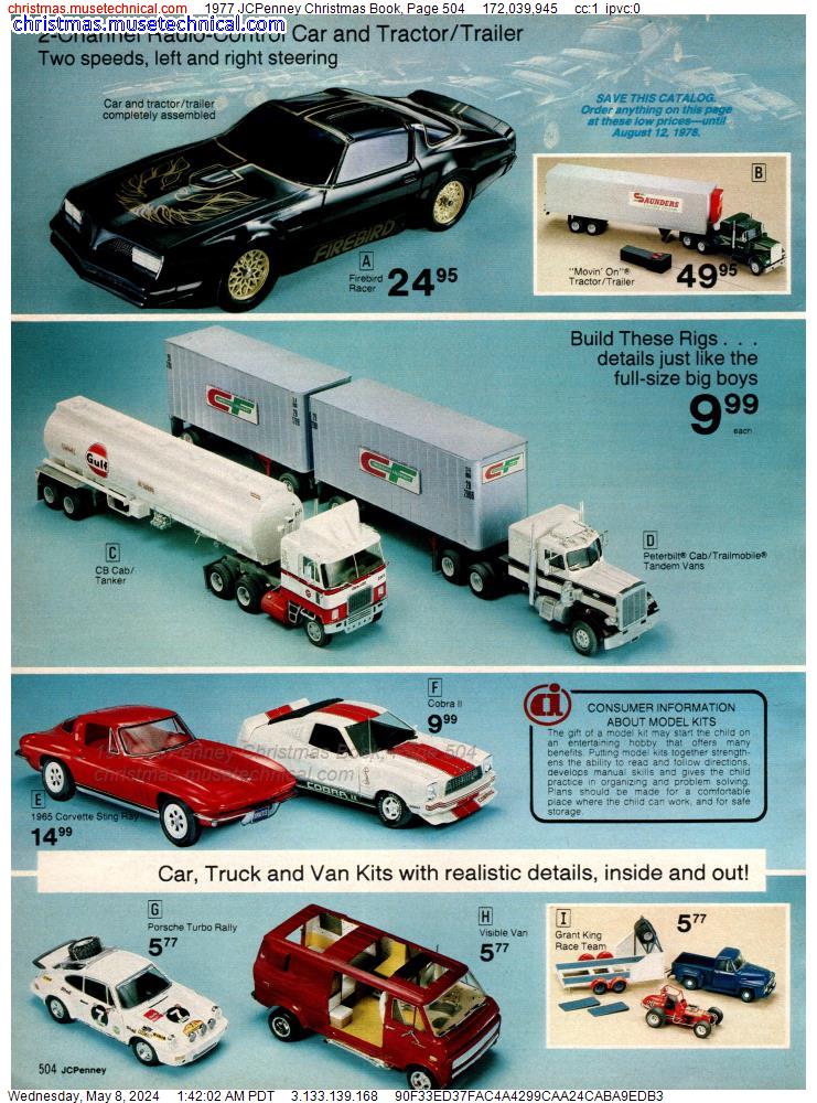 1977 JCPenney Christmas Book, Page 504