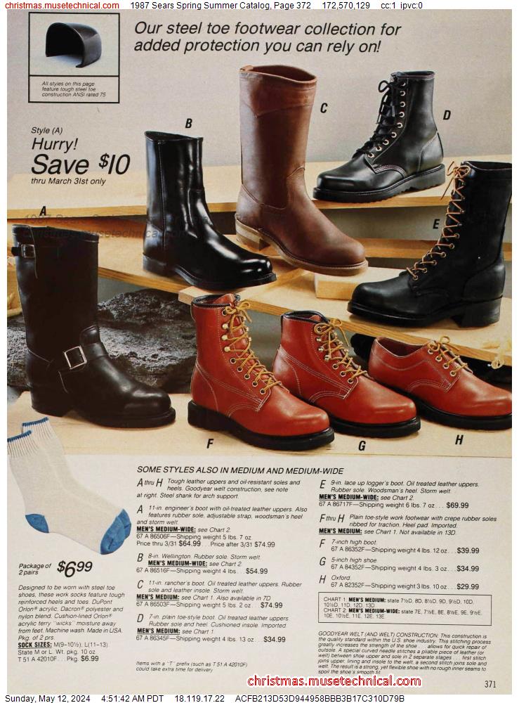 1987 Sears Spring Summer Catalog, Page 372