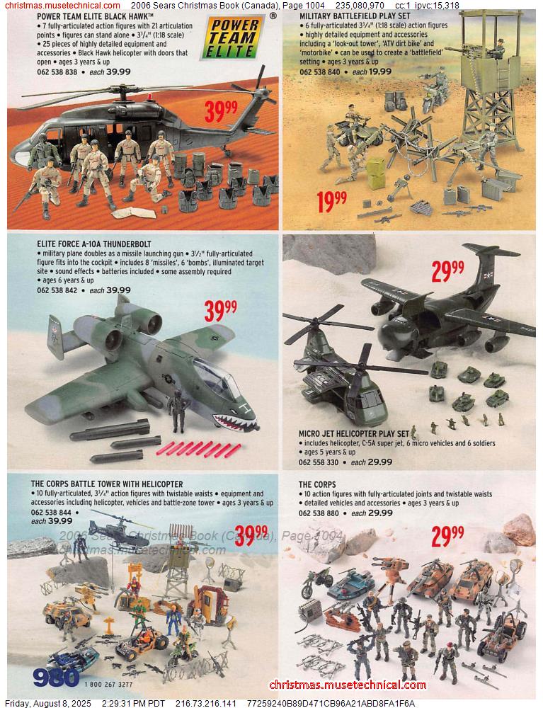2006 Sears Christmas Book (Canada), Page 1004