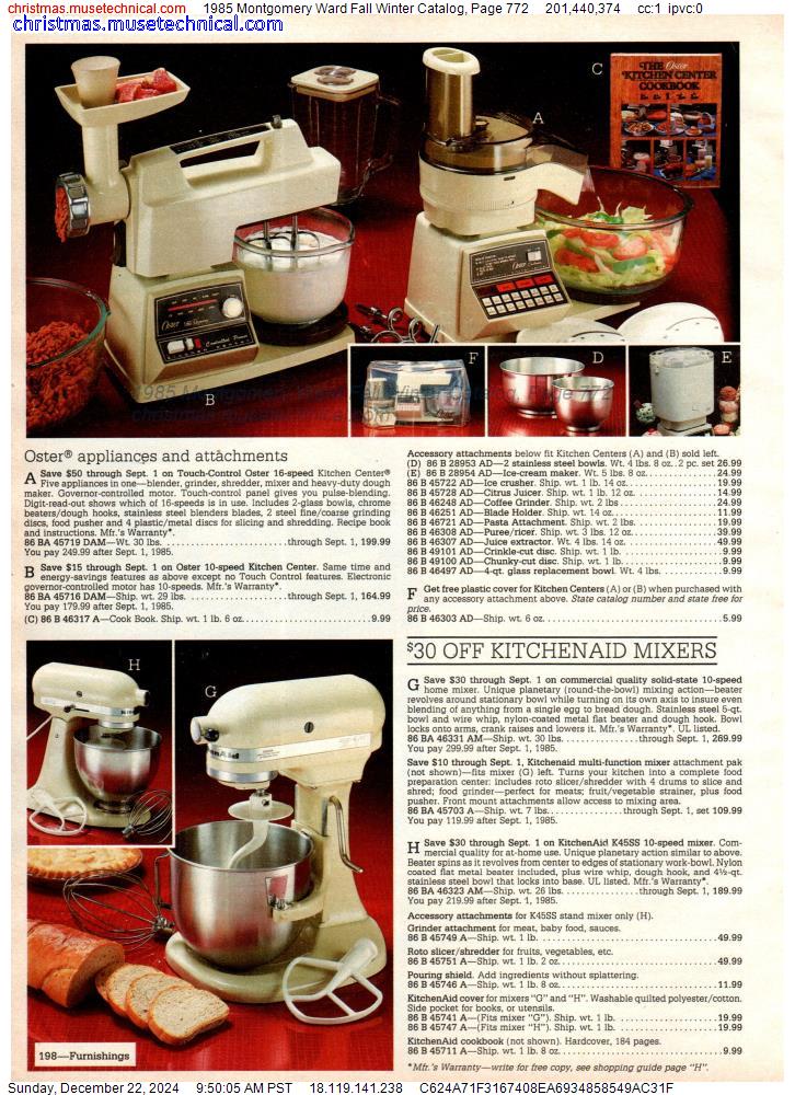 1985 Montgomery Ward Fall Winter Catalog, Page 772