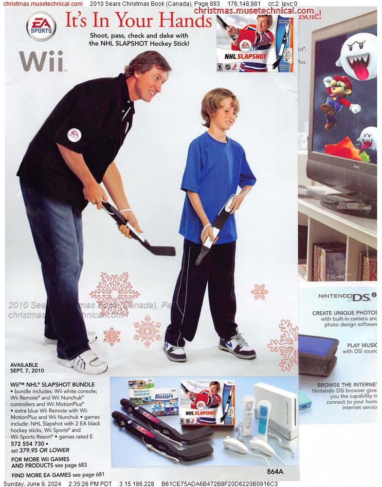 2010 Sears Christmas Book (Canada), Page 893