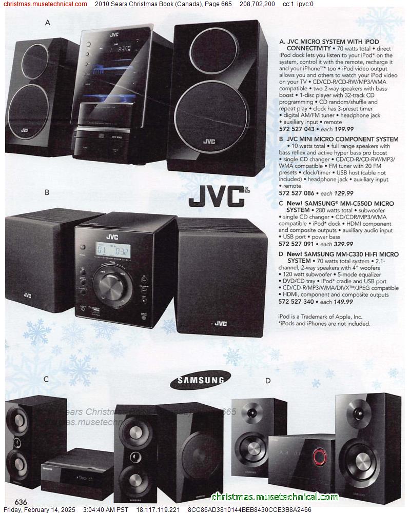 2010 Sears Christmas Book (Canada), Page 665