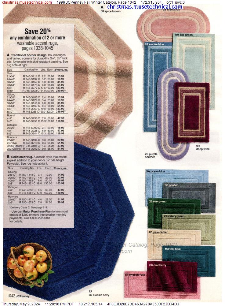 1996 JCPenney Fall Winter Catalog, Page 1042