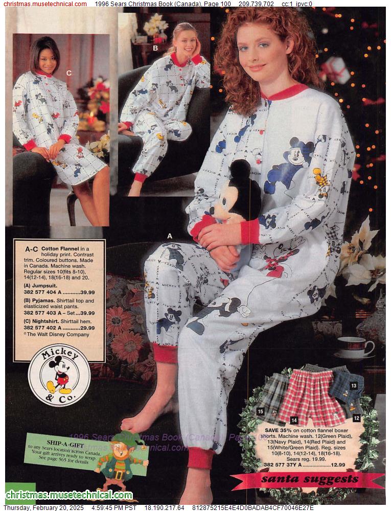 1996 Sears Christmas Book (Canada), Page 100