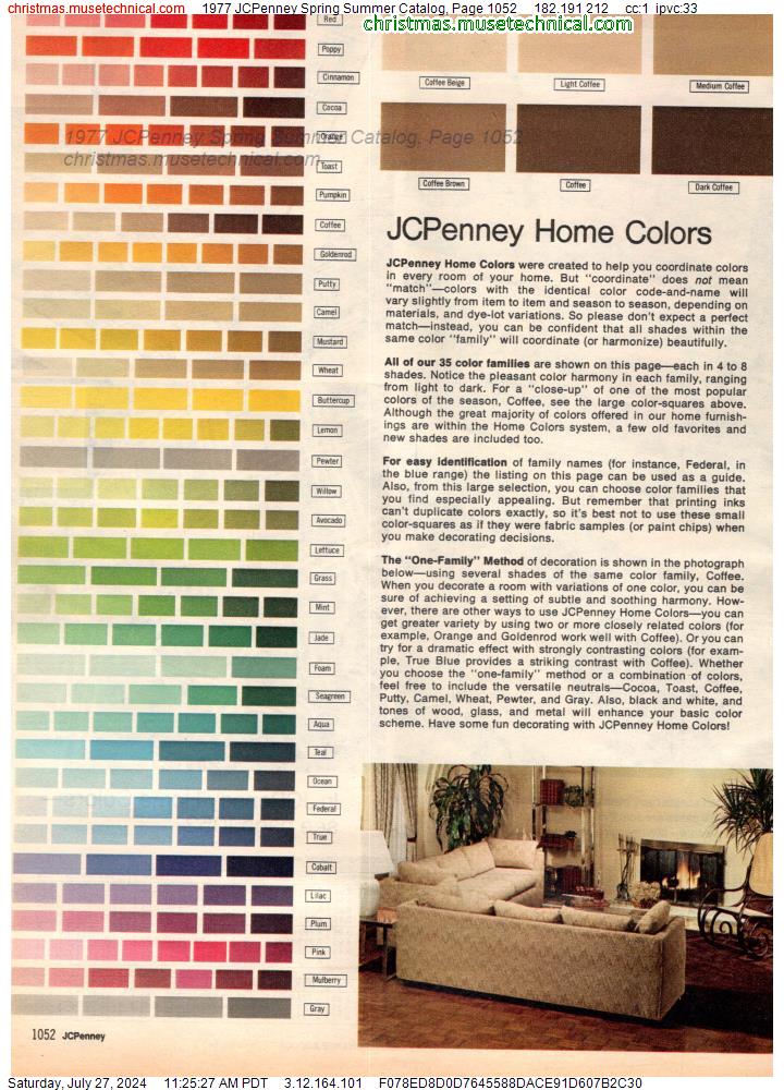 1977 JCPenney Spring Summer Catalog, Page 1052