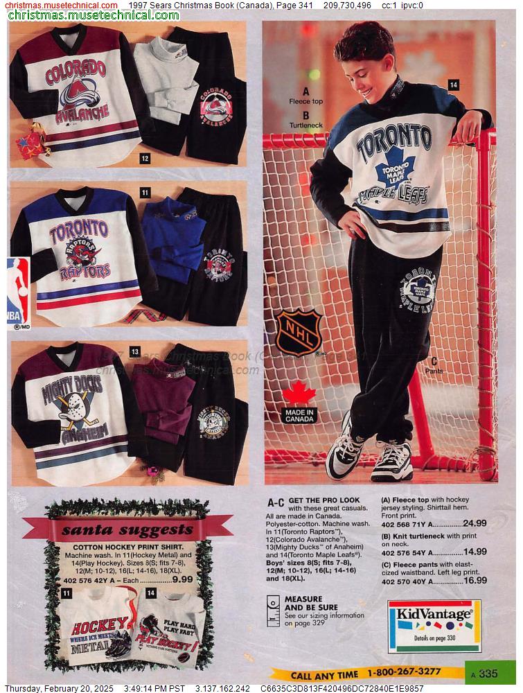 1997 Sears Christmas Book (Canada), Page 341