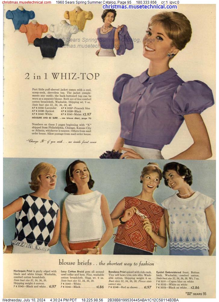 1960 Sears Spring Summer Catalog, Page 95