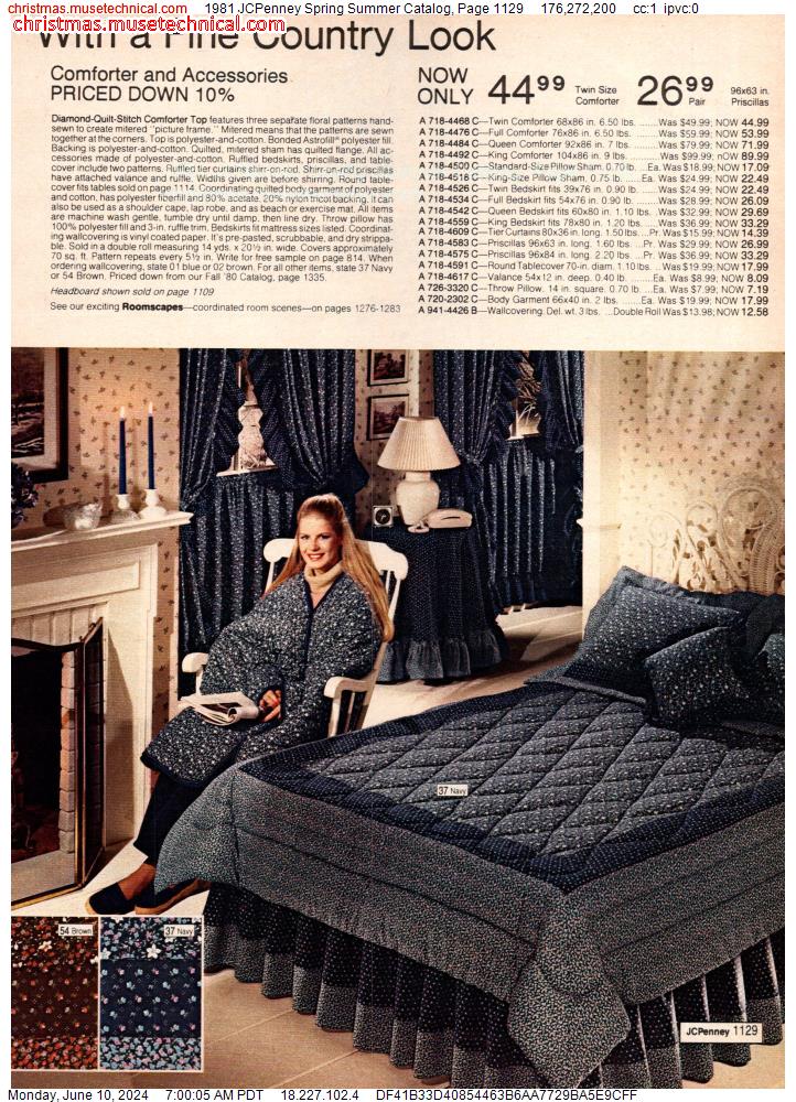 1981 JCPenney Spring Summer Catalog, Page 1129