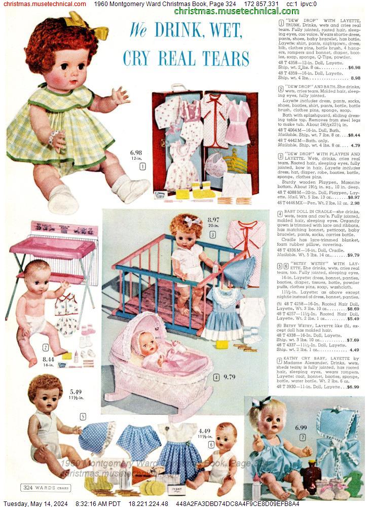 1960 Montgomery Ward Christmas Book, Page 324