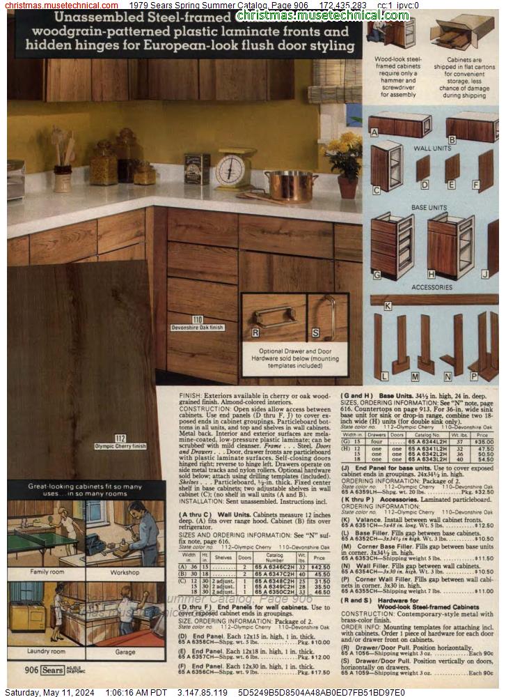 1979 Sears Spring Summer Catalog, Page 906
