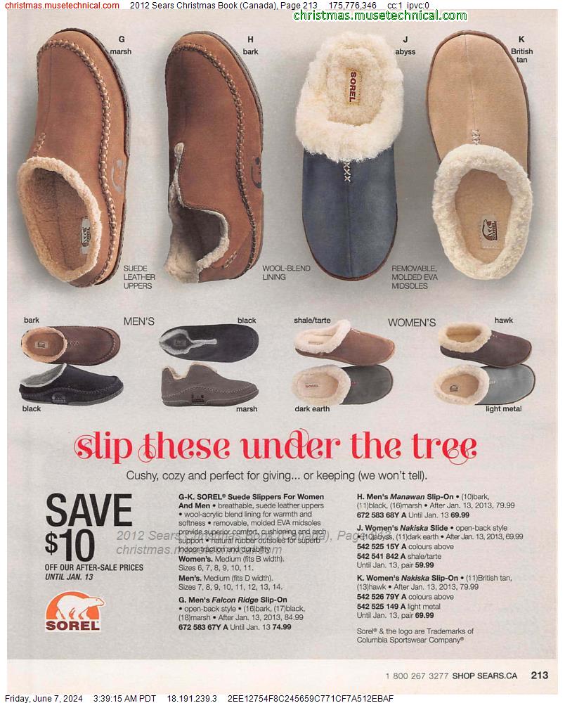 2012 Sears Christmas Book (Canada), Page 213
