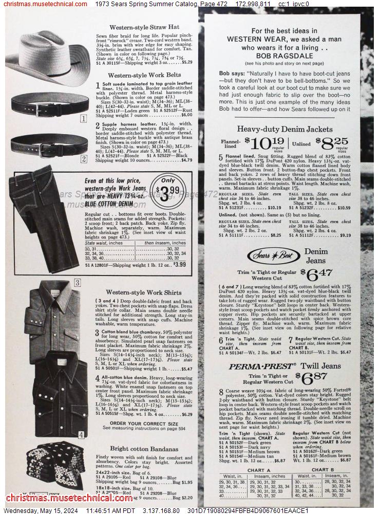 1973 Sears Spring Summer Catalog, Page 472