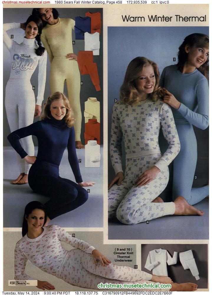 1980 Sears Fall Winter Catalog, Page 458