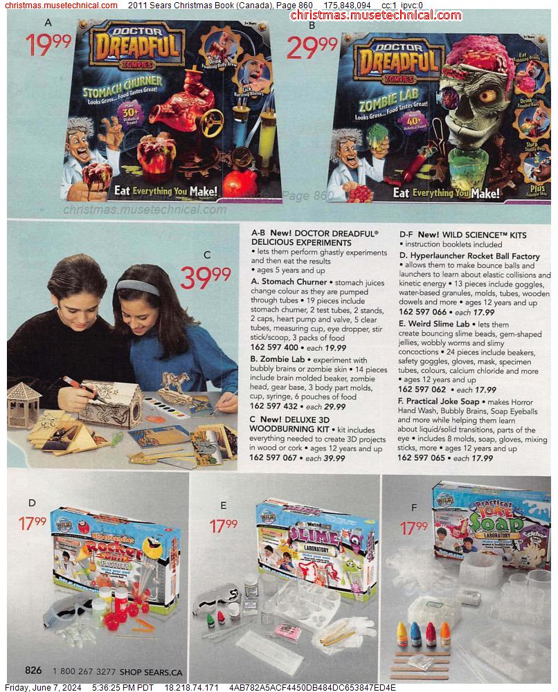 2011 Sears Christmas Book (Canada), Page 860