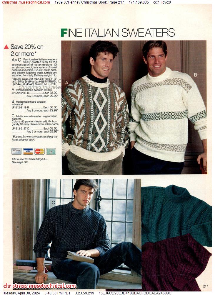 1989 JCPenney Christmas Book, Page 217
