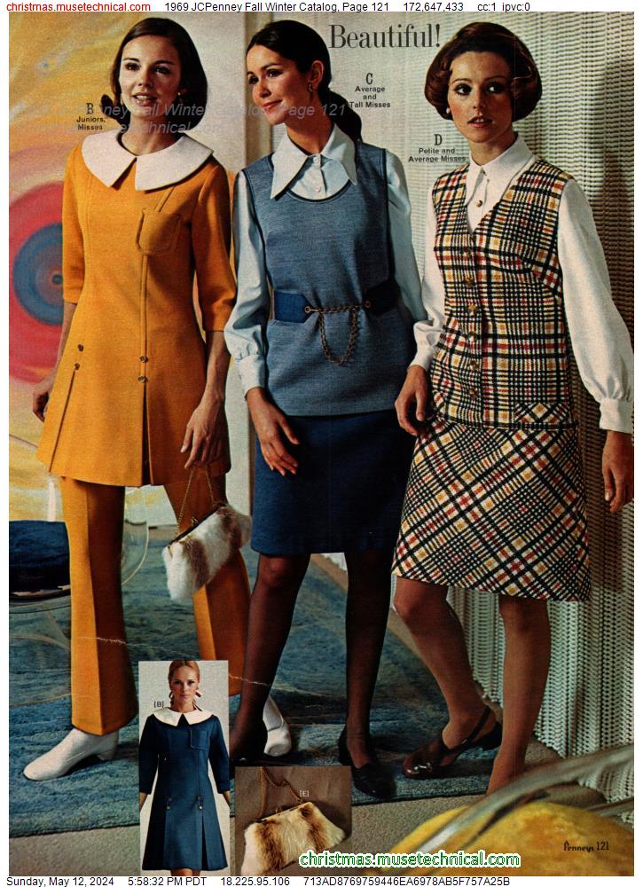 1969 JCPenney Fall Winter Catalog, Page 121