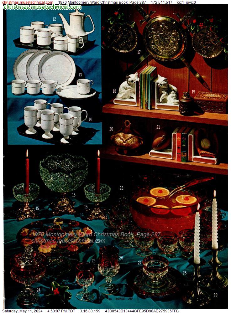 1970 Montgomery Ward Christmas Book, Page 287