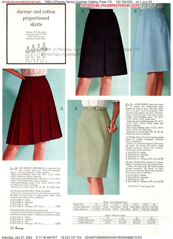 1966 JCPenney Spring Summer Catalog, Page 132