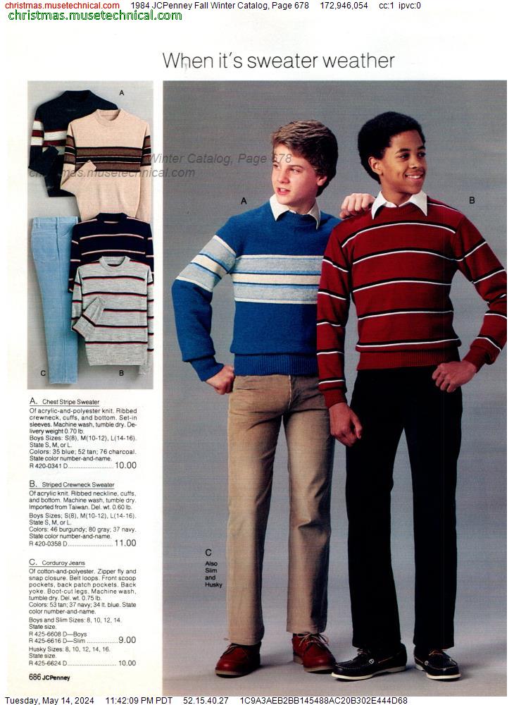 1984 JCPenney Fall Winter Catalog, Page 678