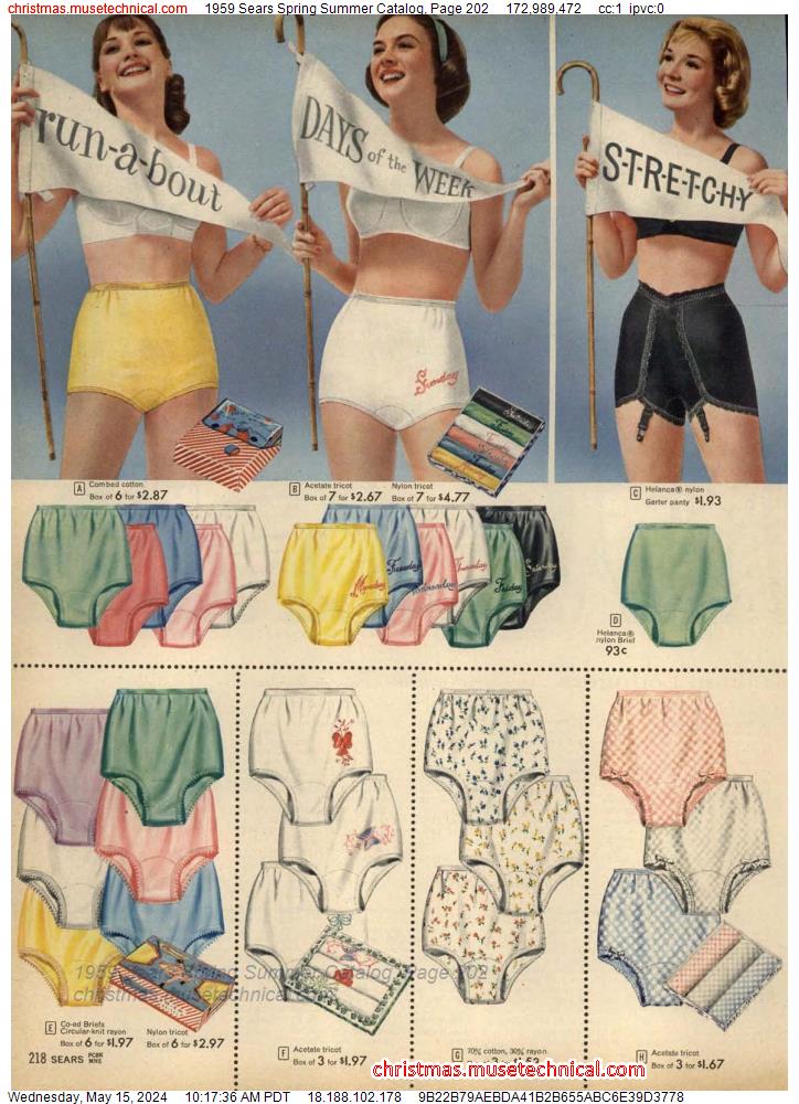 1959 Sears Spring Summer Catalog, Page 202