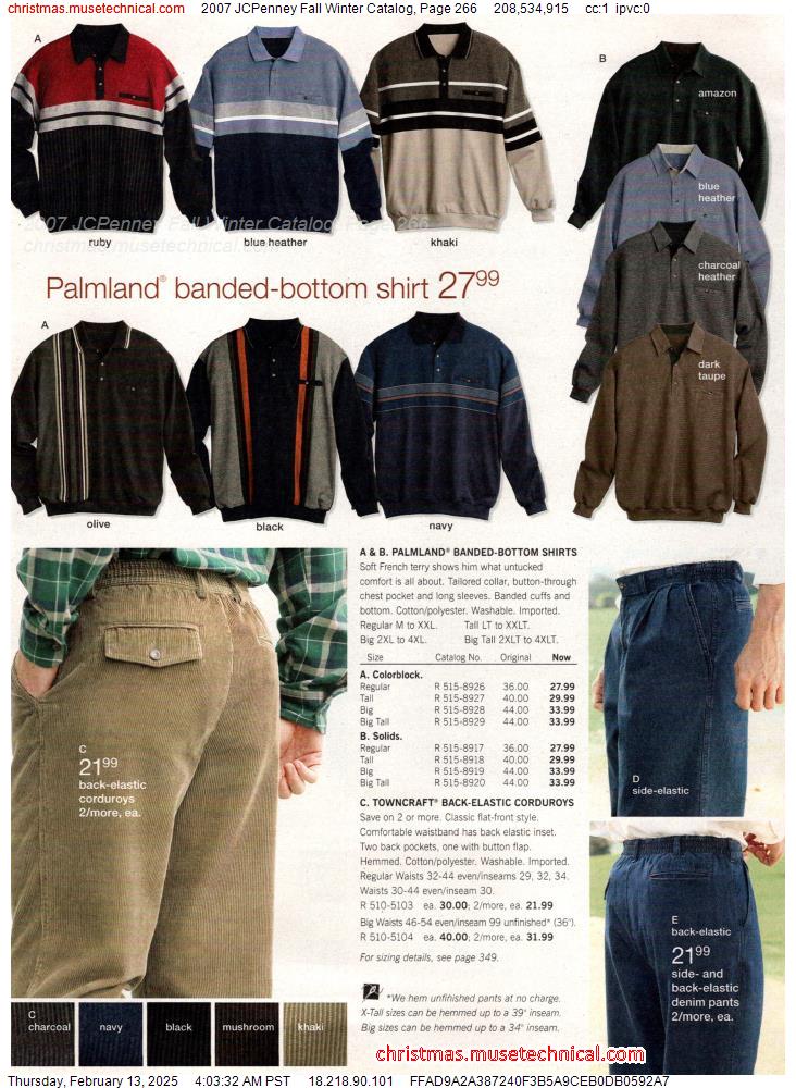 2007 JCPenney Fall Winter Catalog, Page 266