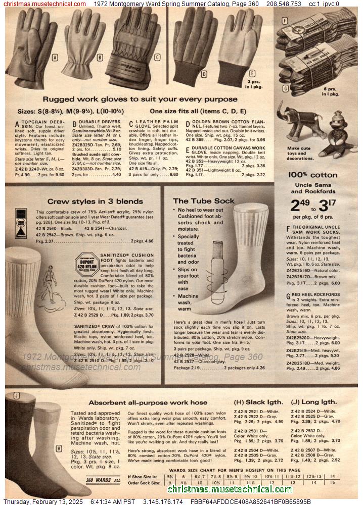 1972 Montgomery Ward Spring Summer Catalog, Page 360